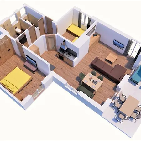Alpina Sonnen-appartements Incl Xl-sonnen-terrasse & Koenigscard Apartman